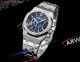 super clone Audemars Piguet Royal Oak 38mm blue face diamond watch 26715 (2)_th.jpg